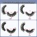 Buy 7 Pairs Curly False Eyelashes - Russian Strip Fluffy Cat Eye Lashes | Reusable Dramatic Look - Shop Internationally - Buy Online on GoSupps.com