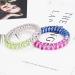 Jesslab Spiral Hair Ties - 10 Traceless Plastic Coil Ponytail Holders for Women & Girls - No-Damage Hair Accessories Color Sorted (#3) - Buy Online on GoSupps.com