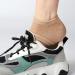 4 Pairs Comfortable Moisturizing Cracked Heel Socks Non-Slip Soft Gel Heel Socks Natural Useful Toeless Heel Socks for Dry Cracked Heels - Buy Online on GoSupps.com