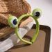 Buy Ixkbiced Cute Frog Eyes Face Wash Makeup Headband - Plush Elastic Hair Hoop for Comfortable Skincare | International Shipping Available - Buy Online on GoSupps.com