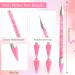 LLMSIX Rhinestones Picker Tool Dual-Ended Wax Pencil Pen Rhinestone Picker Dotting Pen Rhinestones Applicator with 4 Wax Tips and Twizzer for Gem Stone Jewelry Nail Art DIY Craft (Pink) - Buy Online on GoSupps.com