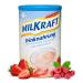Milkraft drinking meal strawberry raspberry 480g - high -caloric & practical - powder for complementary & exclusive diet - protein shake & carbohydrates for adult strawberry raspberry 480 g (1 Pack)