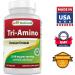 Best Naturals Tri-Amino Supplement with L-Arginine, L-Ornithine, L-Lysine - 120 Tablets (New Formula) - Buy Online on GoSupps.com