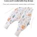 Chilsuessy Winter Baby Sleeping Bag with Feet | 2.5 TOG 100% Cotton | Toddler Wearable Blanket for Boys Girls | Squirrel+Forest Bear Design | 90cm/3-4 Years - Buy Online on GoSupps.com