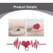 Pet Prime Cuddly Dog Toy - Heartbeat Plush Animal | Puppy Behavioral Aid | Soft Plush Bear for Dogs - Buy Online on GoSupps.com