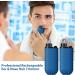 Portable Electric Nose Hair Trimmer - Type-C Rechargeable Unisex with Dust Protection Cap (Blue) - Shop Now - Buy Online on GoSupps.com