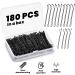 180-Piece Bobby Pins Hair Clips Set with Storage Box - Women's Girls Hair Grips in Black, Blonde, and Brown - Buy Online on GoSupps.com