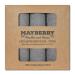 Extra Long (36 Inches) Exfoliating Bath Cloth (3 Pack) Gray Nylon Bath Towel Stitching on All Sides for Added Durability