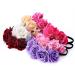 DreamLily Rose Flower Crown Headband - Burgundy Wedding Festival Hair Garland & Headpiece - Buy Online on GoSupps.com