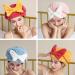 Super Absorbent Microfiber Hair Towel Wrap - Fast Drying & Ultra Soft for All Hair Types - 2PCS - Buy Online on GoSupps.com