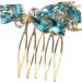 ABOOFAN Piece Rhinestone Chain Hair Comb Crystal Hair Clip Hair Comb Slide Clip Bridal Hair Pin Hair Clips Hair Side Comb Flower Girls Hair Pin Hair Fork Wedding Bridesmaid Headband Alloy Sky-blue 0.6X4.5X19CM - Buy Online on GoSupps.com