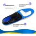 Orthopedic Insoles for Heel Spur & Plantar Fasciitis - Flat Feet Support Inserts for Men & Women - Size L (45-47) - Yellow - Buy Online on GoSupps.com