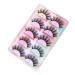 UAMOU 10 Styles 2/5/10/20/30/50/100 Boxes 3D Mink Lashes 5 Pairs Natural Individual Mink False Eye Lashes Make Up Kit Cilios Cheerfully (Color : G401 Size : 50 BOXES (250 pairs))