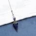 BACTIM Lapis Lazuli Healing Stones and Crystals Dowsing Pendulum Healing Crystal Points Gemstone Pendulum Scrying Dowser Reiki Crystals Resin Chip Stone Divination Wicca Crystal Therapy Meditation - Buy Online on GoSupps.com