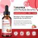 2 Pack Magnesium Glycinate Liquid Drops with Threonate, Fiber, Bromelain & Vitamins - Promotes Nerve & Bowel Health - Strawberry Flavor - Buy Online on GoSupps.com