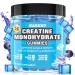 Creatine Monohydrate Gummies 5000mg for Men & Women 120 CT Chewable Creatine Monohydrate for Muscle Support Energy Boost 5g of Creatine Monohydrate per Serving - Sugar Free Vegan (Blueberry Flavor) 120 Count (Pack of 1)
