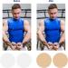 YYS SJMJ 100 Pairs Nipple Cover for Men - Anti Chafing Nip Protectors in White and Flesh Color - Buy Online on GoSupps.com