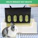 Rabbit Hay Feeder Bag 2 Pcs Rabbit Hay Feed Bag Guinea Pig Hay Feeder Storage Hay Feeder Hanging Bag Hanging Feeding Hay with 4 Holes Small Animals Hay Feeder Bag for Rabbit Guinea Pig Hamster - Buy Online on GoSupps.com