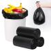 Fyy garbage bags waste bags | 3 roll |150 pieces |4 gallon waste bags garbage bags garbage bags for bathroom kitchen bedroom toilet office black 45*50 cm-4 gallons (black)