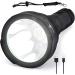 Lyting USB Rechargeable 150000 Lumens Super Bright Flashlight | 5 Modes, IPX7 Waterproof | Powerful Flash Light for Emergencies & Camping - Black - Buy Online on GoSupps.com