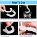 Buy 2 Pairs of Artificial Teeth Veneer - Instant Smile Braces & Temporary Dentures for a Perfect Bright Smile - Upper & Lower Snap-On Veneers - Buy Online on GoSupps.com