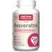 Jarrow formulas resveratrol 100mg with trans-resveratrol and vitamin C high dose 60 vegan capsules laboratory tests vegetarian soybreis gluten-free without genetic engineering