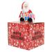 Christmas Cash Boxes | Paper Holiday Currency Holder Box - Holiday Candy Holder Package Box with 30 Storage Bags Red