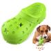 Ruxan Insmerting dog toys for aggressive horsepower - feed Treat Dispensing Dog Interactive toys with beef taste taste natural rubber dog toys for small/medium/large dogs green