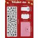 Shop Ebanku 6PC Nail Stamp Template Set - Christmas Tree Snowflakes & Reindeer Nail Art Plates with Stamp Scraper & Storage Bag - International Shipping Available - Buy Online on GoSupps.com