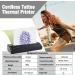 Calicon Portable Tattoo Stencil Printer | Cordless Thermal Copier Machine | Rechargeable Mini Printer with 10 Free Transfer Papers | iOS & Android Compatible (2023 New Version) - Black - Buy Online on GoSupps.com