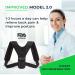 SENSESCOLLECTIONS Back Posture Corrector - Comfortable and Effective Clavicle Brace for Pain Relief - Adjustable Neoprene Spinal Support for Men and Women - Buy Online on GoSupps.com