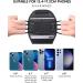360 Rotatable Sports Phone Bracelet with Earphone Pocket - For iPhone 15/14/13/12 Pro Max Galaxy S23 - Ultimate Jogging Cell Phone Holder & Headphone Cover - Buy Online on GoSupps.com