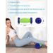 BOENFU Foot Massage Roller Set for Plantar Fasciitis Relief | Hedgehog Ball & Heel Spur Massage Tool - 3 in 1 - Buy Online on GoSupps.com