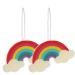 Uonlytech 2pcs Rainbow Bath Sponge Cute Sponges Rainbow Sponge Scrubber Bath Shower Loofah Rainbow Shower Sponge Rainbow Sponge Pouf Bath Back Scrubber Luffa Bath Pouf Fancy Baby