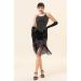 HinyBoeh 1920s Flapper Headband - Great Gatsby Rhinestone Chain - Roaring 20s Black Headpiece for Women - Buy Online on GoSupps.com