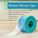 LotFancy Medical Silicone Tape - Waterproof Adhesive Surgical Tape for Sensitive Skin - 2 Rolls, 15.5 Yds - First Aid, Wound Care, Surgery - Soft Skin Tape (Pack of 1) - Buy Online on GoSupps.com