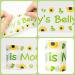 OSNIE Sunflower Tummy Measuring Tape - 2 Rolls for Baby Shower Game - Buy Online on GoSupps.com