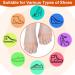 Shop PAGOW 10 Pairs Metatarsal Foot Pads - Soft Silicone Cushion for Pain Relief in High Heels Sports Shoes & More - Buy Online on GoSupps.com