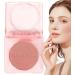Blushs for Cheeks | Matte Monochrome Blushs Makeup | Natural Clear Low Saturation Rouge for Dark Skin Wedding Prom Dating Pochy 03 - Buy Online on GoSupps.com