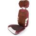 Global Relax Mantra Shiatsu Massage Backrest with Heat | Adjustable Headrest & Removable Seat | Back Shoulders & Lumbar Spine Relief | 2-Year Guarantee - Buy Online on GoSupps.com