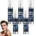 Raevior 6-in-1 Men's Face Cream Anti-Aging Moisturizing Care Reduces Wrinkles Dark Circles & Dark Spots Men's Face Moisturizer for Dry Oily & Sensitive Skin Multi-Action Aftershave Lotion (5 pcs)