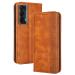 RankOne Flip Leather Case Cover for Honor Magic V2 (7.92" Inches) Brown HONOR Magic V2 Brown