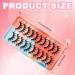 False Lashes Natural Synthetic Fibers False Lashes Fluffy Fake Eyelashes 10 Pairs Reusable Fake Eyelashes for Asian Eyes for Round Eyes (Dense) - Buy Online on GoSupps.com
