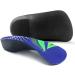 Orthopedic Insoles for Flat Feet & Plantar Fasciitis | Comfort Heel Pillow for Men & Women | 3/4 High Nozzle Inserts for Walking Running & Training (L - 43-46 EU) - Buy Online on GoSupps.com
