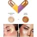 Contour Highlighter Stick 2 in 1 Dual Cream Liquid Highlighter for Cheeks Nose Collarbone Eyes Lips - Long Lasting Portable Design - Buy Online on GoSupps.com