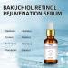 Bakuchiol Retinol Serum 2 PCS Retinol Rejuvenation Serum for Anti Aging & Reduce Wrinkles Fine Lines & Sagging Moisturising Skin 2.02 fl.oz - Buy Online on GoSupps.com