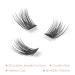 DIY Eyelash Extensions - 3D Individual Lashes Set with C Curl, 10MM Volume Clusters - Buy Online on GoSupps.com