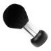 Fantasia Stand Powder Brush - Natural Hair 11cm Height Black/Silver | Premium Makeup Brush for Flawless Application - Buy Online on GoSupps.com