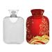 KCL Deci hot bottle with cover Christmas tree star 2l hot water bottle hot water bag for foot warmer pain relief hot and cold therapy cramps