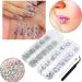 2680pcs AB Nail Rhinestones Set with 120pcs Colorful AB Nail Charms and 2560pcs AB Flatback Beads for Nails and Makeup Decoration - Buy Online on GoSupps.com